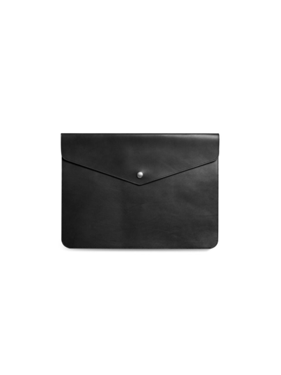 Shinola Men's 15" Utility Laptop Sleeve In Black