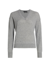 THEORY WOMEN'S EASY V-NECK CASHMERE jumper,400015000212