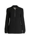 LAFAYETTE 148 COOPER HALF-ZIP TOP,400015291403