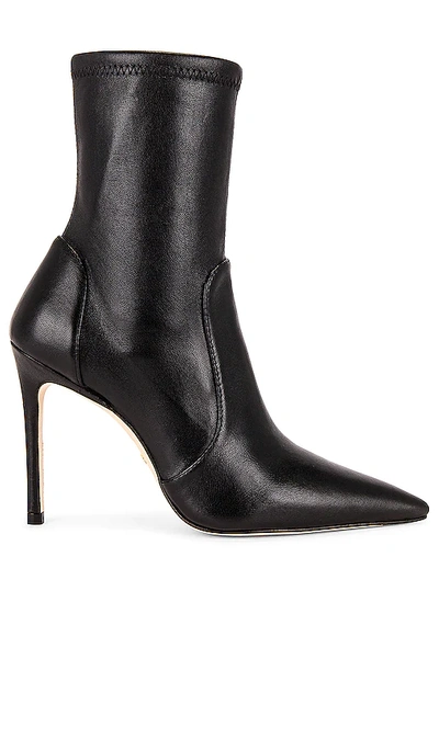 Stuart Weitzman Stuart 100 Stretch Bootie In Black