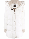 MOORER QUILTED HOODED DOWN COAT