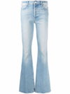 Mother The Stunner Cruiser Bless You Jeans In Blue