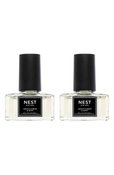 Nest New York Wall Diffuser Refill Duo In Amalfi Lemon & Mint