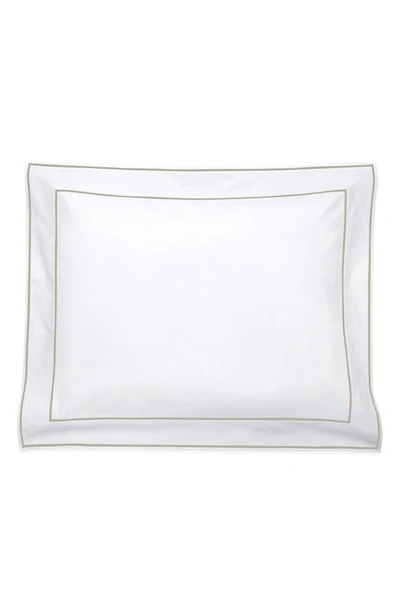 Matouk Ansonia Pillow Sham In Almond