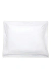 Matouk Ansonia Percale King Sham In White/ Ivory