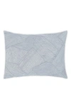Matouk Burnett Print Pillow Sham In Blue