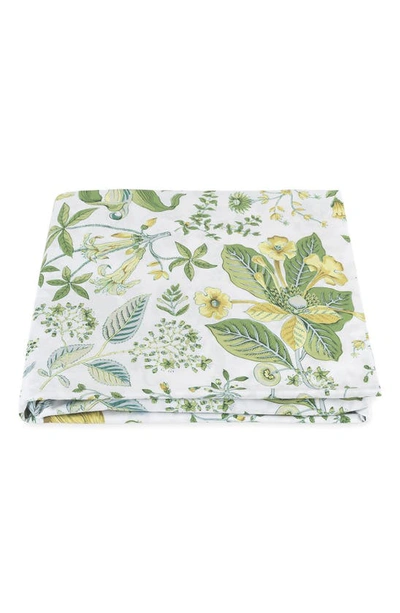 Matouk Schumacher Pomegranate Fitted Sheet, California King In Citrus