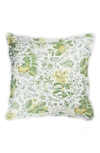 Matouk Schumacher Pomegranate Euro Sham In Citrus