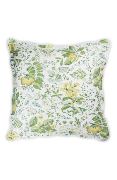 Matouk Schumacher Pomegranate Euro Sham In Citrus