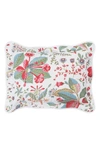 Matouk Pomegranate Boudoir Pillow Sham In Pink Coral