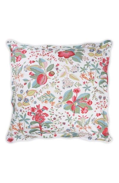 Matouk Schumacher Pomegranate Euro Sham In Pink Coral