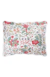 Matouk Schumacher Pomegranate Standard Sham In Pink Coral