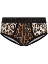 DOLCE & GABBANA LEOPARD PRINT BRIEFS