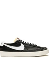 Nike Men's Blazer Low 77 Suede Casual Sneakers From Finish Line In Black/white