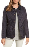 Barbour Annandale Water Resistant Quilted Utility Jacket In Navy