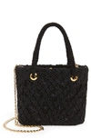 Camila Mesar Capaes Mini Shoulder Bag In Black