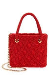 Camila Mesar Capaes Mini Shoulder Bag In New Red