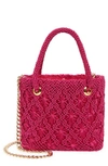 Camila Mesar Capaes Mini Shoulder Bag In Fuchsia