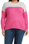 VINCE CAMUTO COLORBLOCK SWEATER,9251209