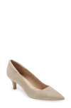 Pelle Moda Cade Pump In Mushroom