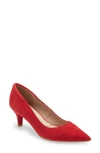 Pelle Moda Cade Pump In Lipstick