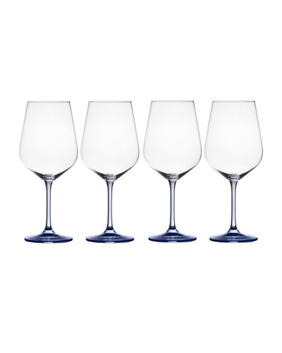 Mikasa Gianna Ombre Red Wine Glasses, Set Of 4
