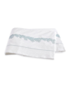 Matouk 520 Thread-count Full/queen Flat Sheet In Blue