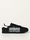 VERSACE JEANS COUTURE TRAINERS IN LEATHER,C42876002
