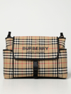 BURBERRY DIAPER BAG IN ECONYL® CHECK,C39017022