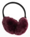 Gorski Rex Rabbit Earmuffs In Burgundy