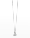 IPPOLITA STARDUST SMALL PAVE HEART PENDANT NECKLACE IN STERLING SILVER,PROD245960029