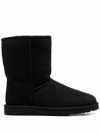Ugg Mens Classic Short Boots In Schwarz