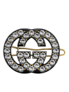 Gucci Crystal Interlocking G Hair Clip