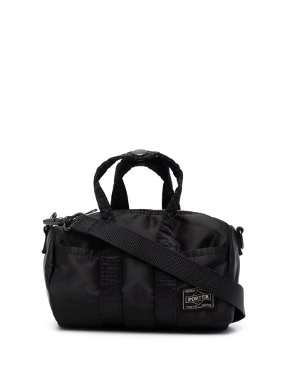Porter-yoshida & Co Howl 2way Boston Mini Bag In Black