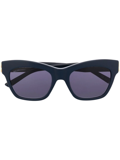Balenciaga Cat-eye Tinted Sunglasses In Blau