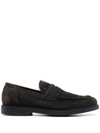 Fratelli Rossetti Almond Toe Loafers In Grau