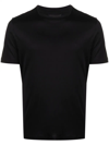 Emporio Armani Round Neck Short-sleeved T-shirt In Schwarz