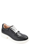 Journee Collection Aliah Block Heel Oxford In Black