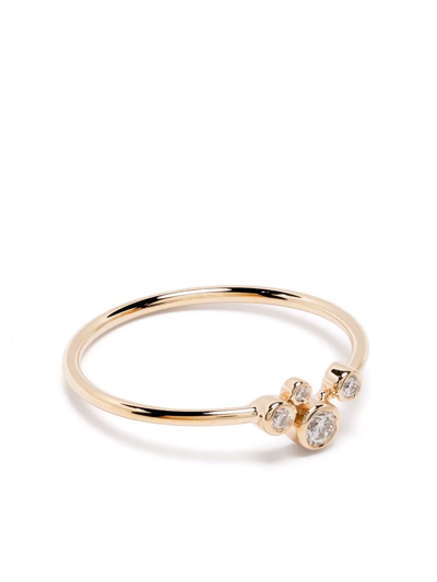 Maria Black 14kt Yellow Gold Elena Diamond Ring In 金色