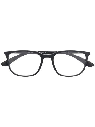Ray Ban Rb7199 Square-frame Glasses In 5204 Grey