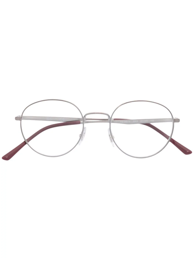 Ray Ban Round-frame Glasses In Metallisch