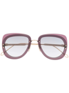 ISABEL MARANT EYEWEAR SQUARE TINTED SUNGLASSES