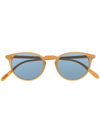 Oliver Peoples Unisex Sunglass Ov5456su Gregory Peck 1962 In Nude