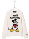 MC2 SAINT BARTH MICKEY MOUSE EMBROIDERED JUMPER