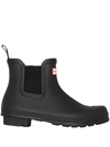 Hunter 'original' Waterproof Chelsea Rain Boot In Black