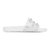 SOPHIA WEBSTER WHITE DINA STAR GEM SLIDES