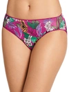 Jockey No Panty Line Promise Bikini In Tiger Palm