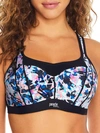 Panache Ultimate High Impact Underwire Sports Bra In Tie Dye