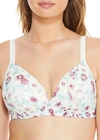 Warner's Elements Of Bliss Lift Wire-free Bra In Ikat Floral