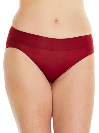 Warner's No Pinching. No Problems. Hi-cut Brief In Biking Red